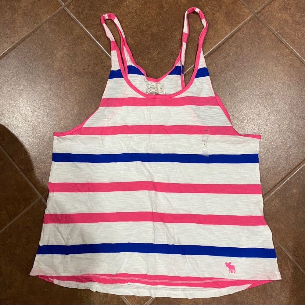 Abercrombie Striped Tank Top
